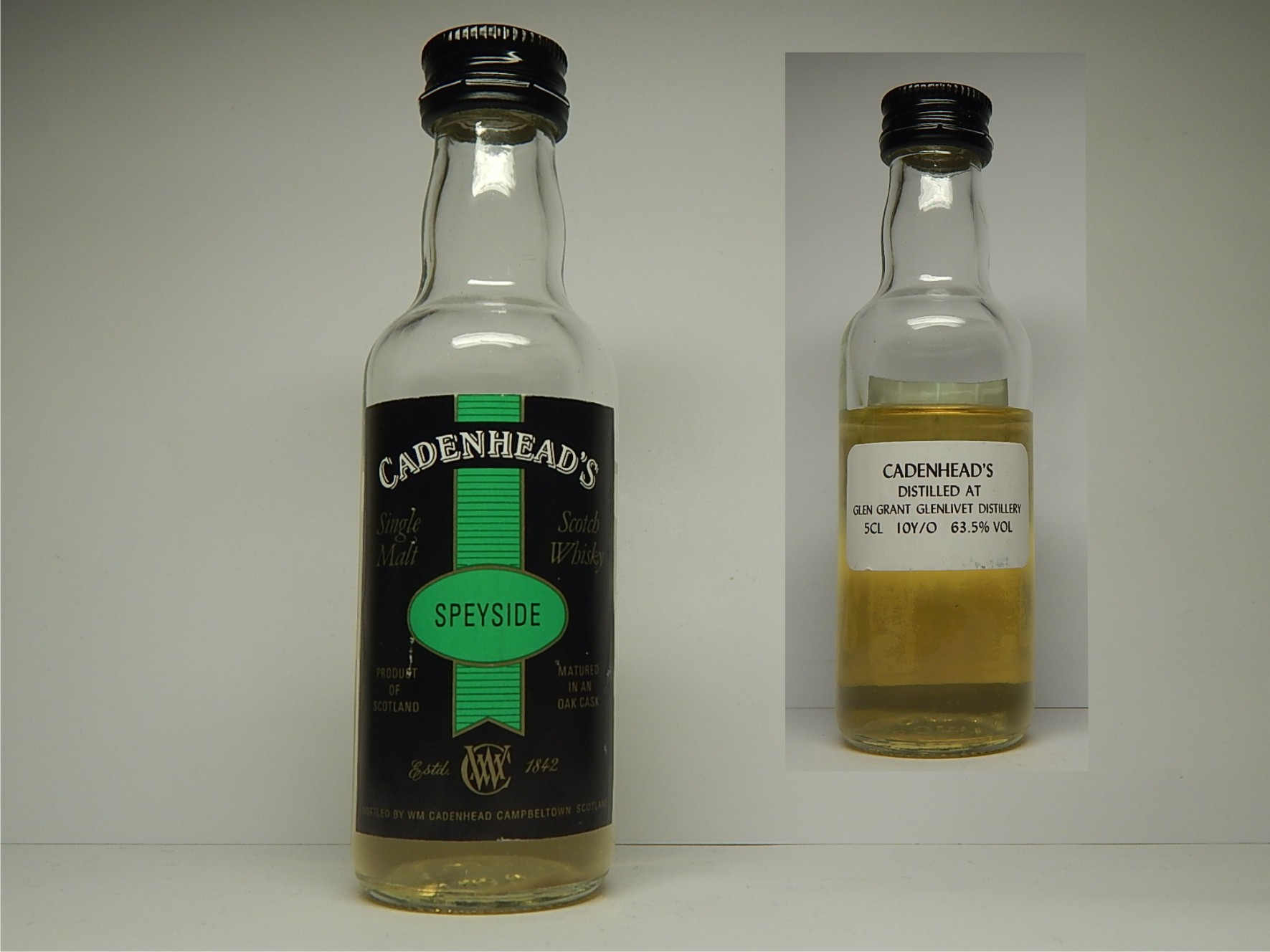 Glenlivet SSMSW 10yo "Cadenhead´s" 5CL 63,5%VOL